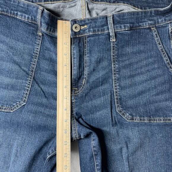 Torrid Womens Denim Blue Distressed Perfect Boyfriend Ankle Jeans Sz 20R - Picture 6 of 8